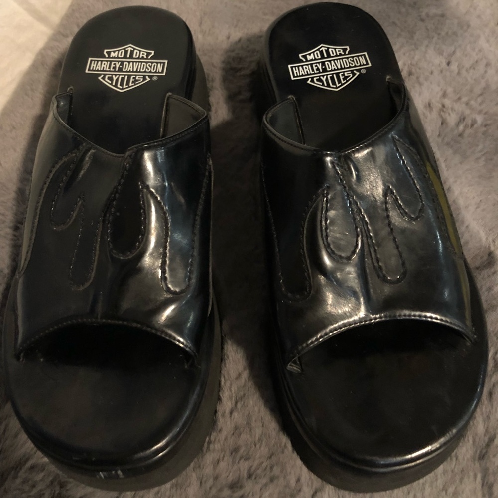 Harley Davidson Flip Flip Clogs